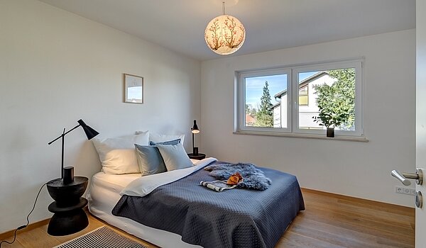 Плоский з 4 Кімнати | Ismaning | 700081 | Schlafzimmer im Obergeschoss