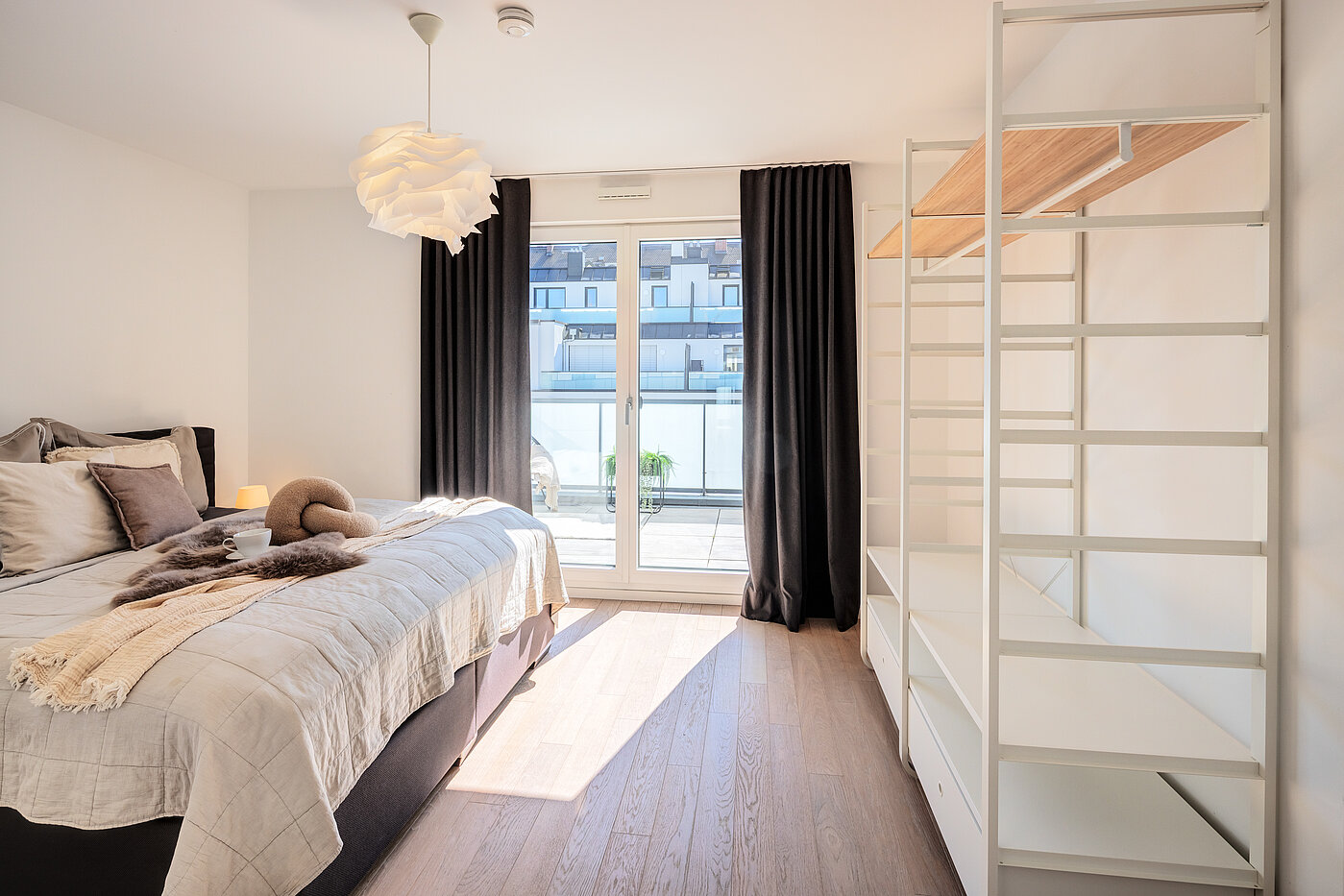 Penthouse med 2 Værelser | München-Bogenhausen | 70385 | ...und die Morgensonne...