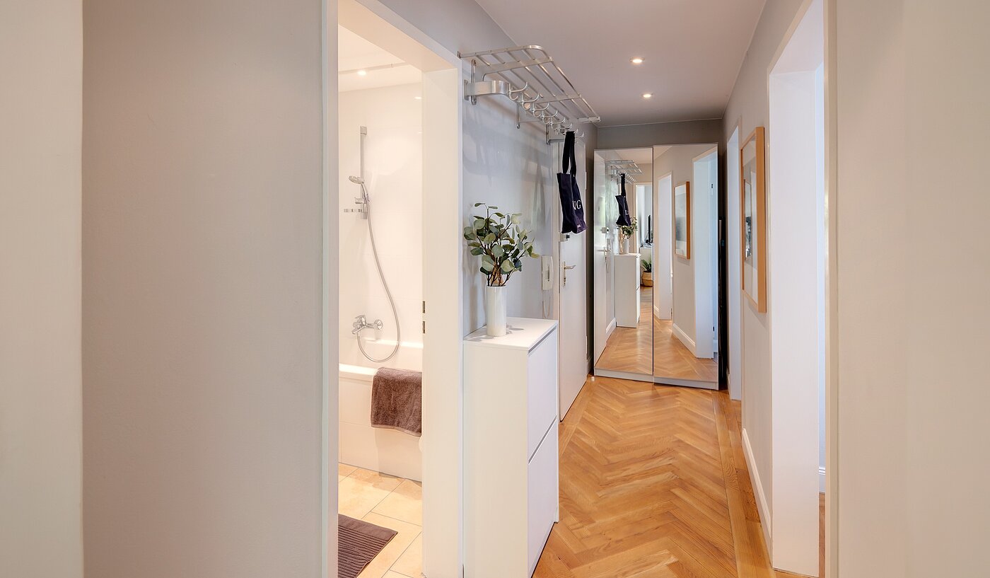 플랫 와 함께 2 객실 | München-Thalkirchen | 2204ML5 | Stilvolles Fischgrät-Parkett...