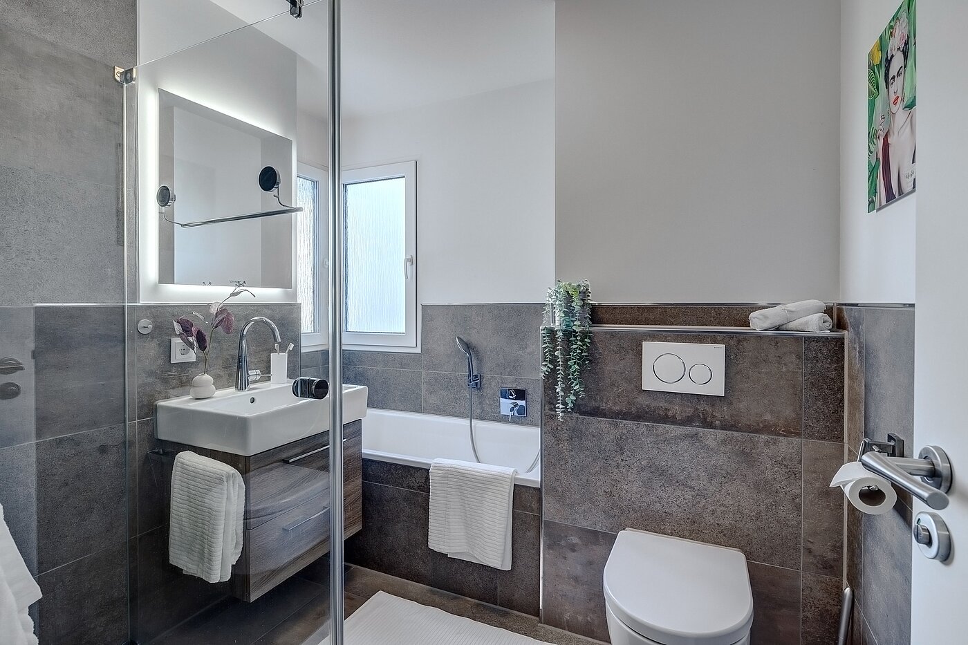Płaski z 4 Pokoje | Ismaning | 700081 | Stilvolles Badezimmer
