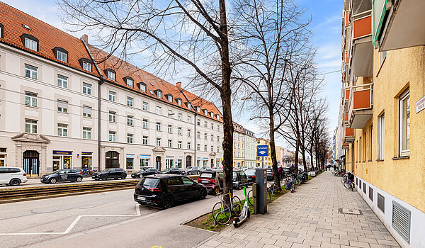 Stanovanje v pritličju s spletno stranjo . 2 Sobe | München-Schwabing | 70394 | Straße