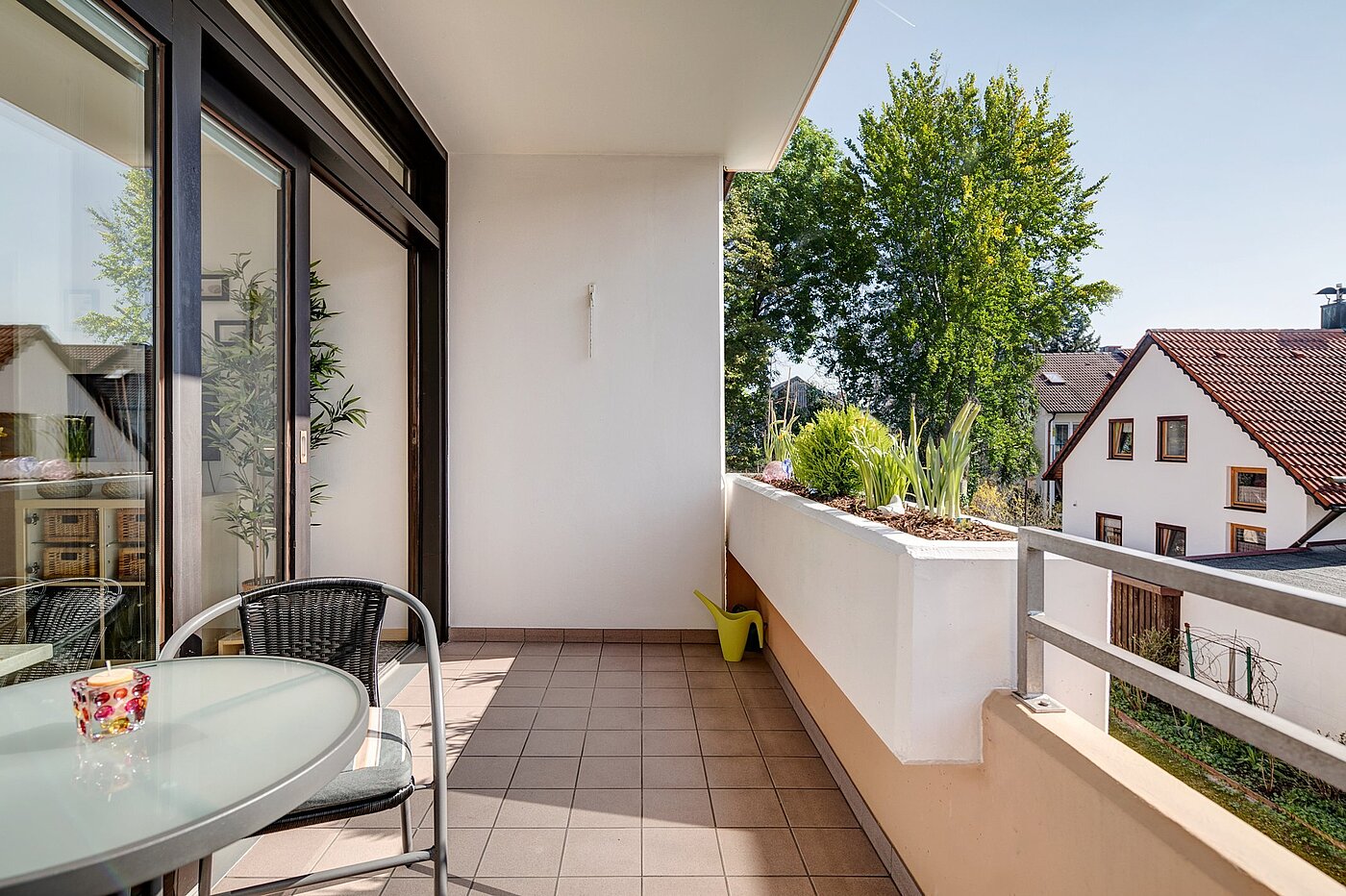 Επίπεδη με 2 Δωμάτια | Eching | 1810ML2 | Süd-Loggia mit...