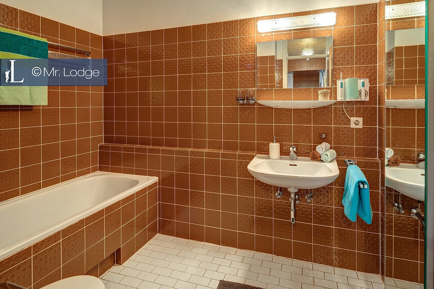 Podstrešno stanovanje s spletno stranjo . 5 Sobe | Aschheim | 1710ML4 | Retro-Bad mit Badewanne