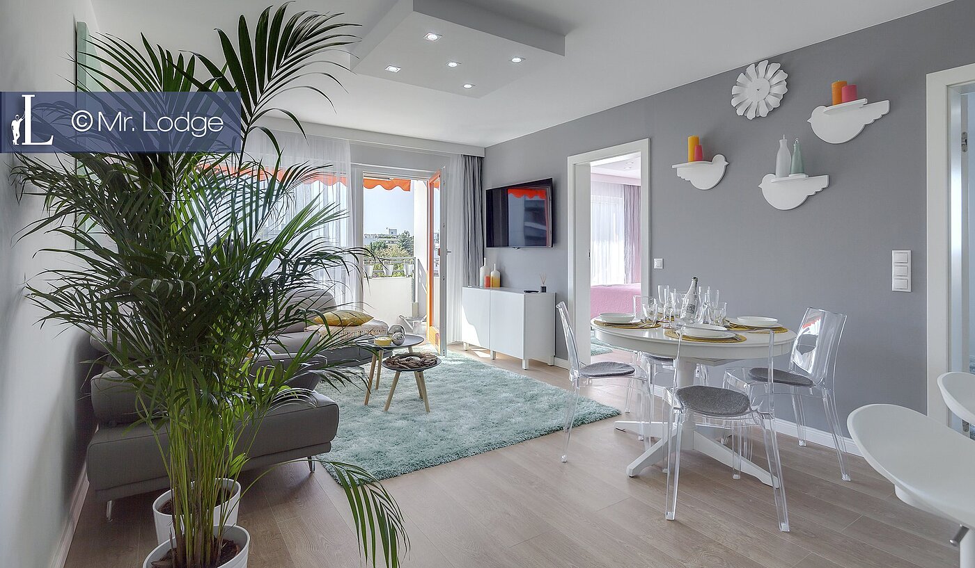 Płaski z 4 Pokoje | 1609ML4 | Wohnzimmer mit Essplatz