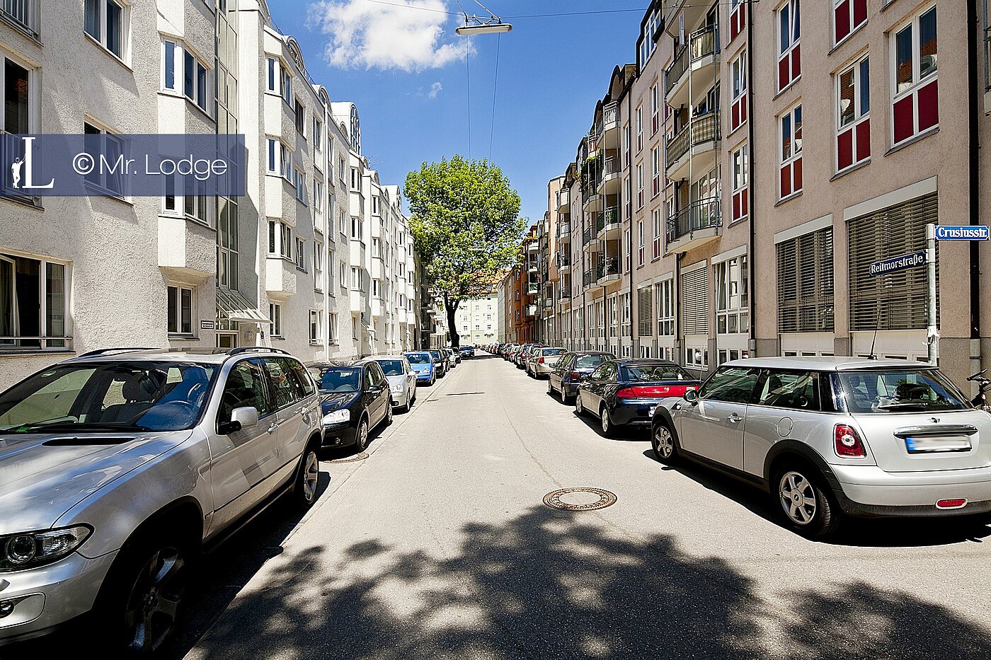 Płaski z 2 Pokoje | München-Lehel | 1605ML6 | Straßenansicht