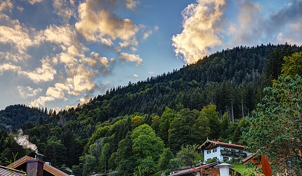 Кутовий будинок з терасою з 3 Кімнати | Kreuth | 70037 | Blick auf den Hirschberg