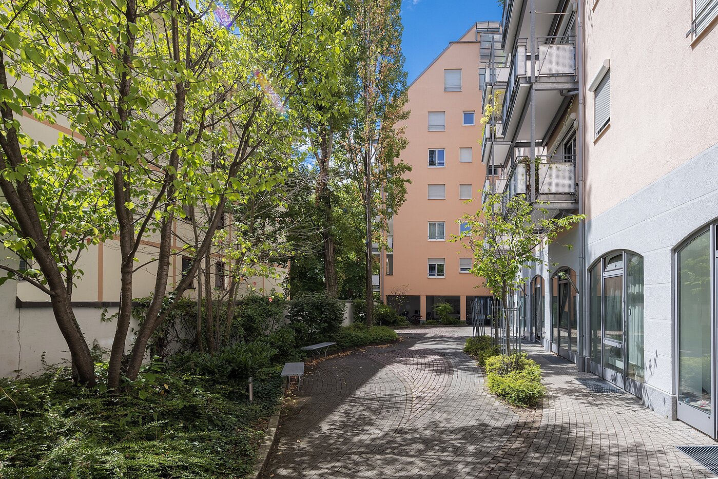 Επίπεδη με 1 Δωμάτιο | München-Maxvorstadt | 2206ML5 | Sehr ruhiger, begrünter Innenhof
