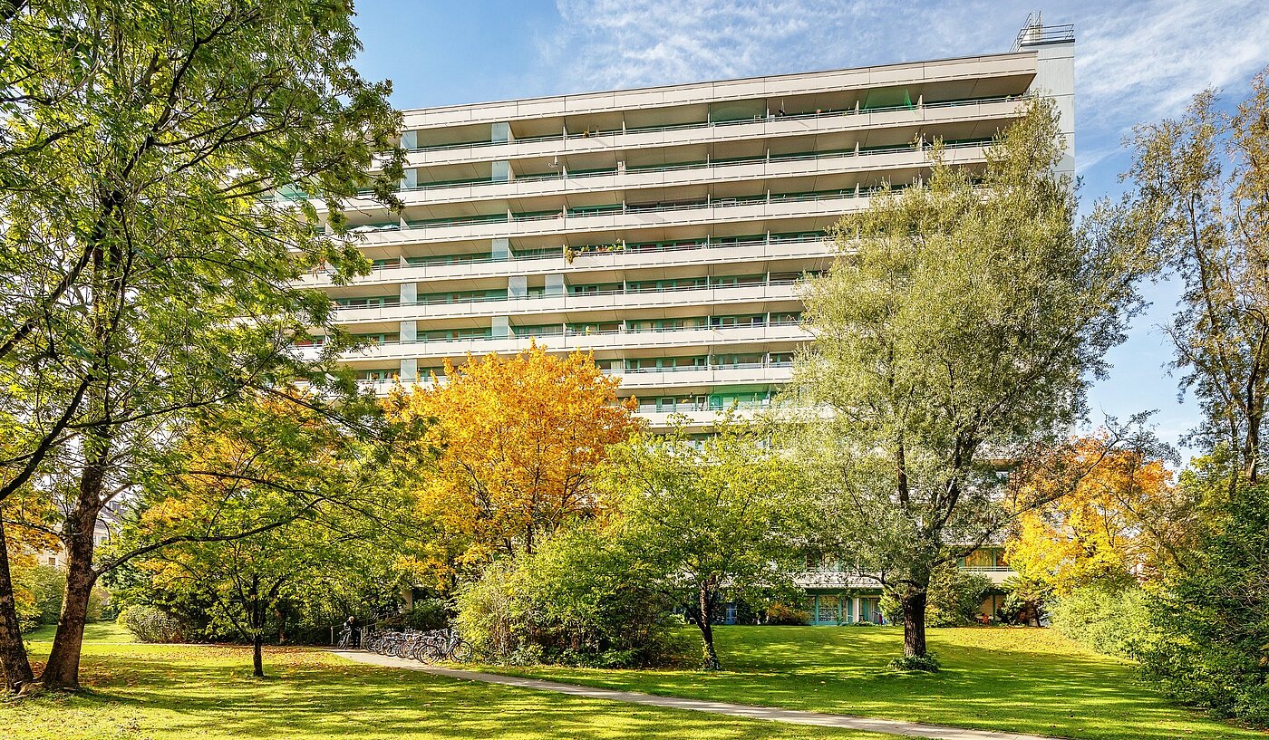 Płaski z 2 Pokoje | München-Sendling-Westpark | 2010ML9 | Ansicht Fassade