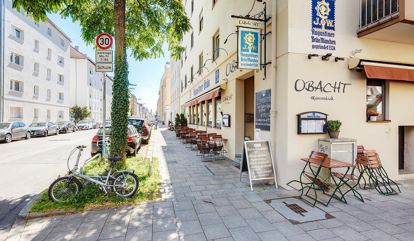 Düz ile 1 Oda | München-Maxvorstadt | 700022 | Restaurants/Bars/Cafés in der Nähe