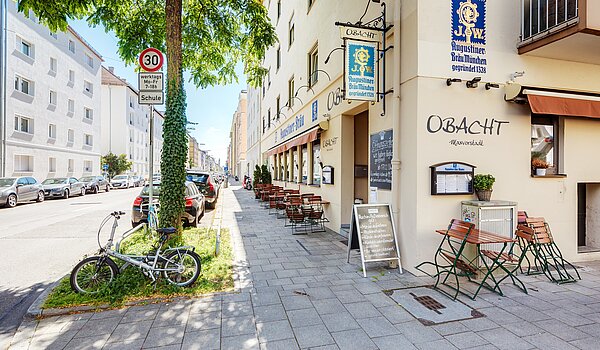 Apartment with 1 room | München-Maxvorstadt | 700022 | Restaurants/Bars/Cafés in der Nähe