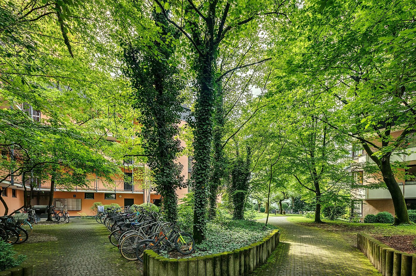 플랫 와 함께 1 방 | München-Haidhausen | 2102ML4 | Zugang zum Haus im Sommer