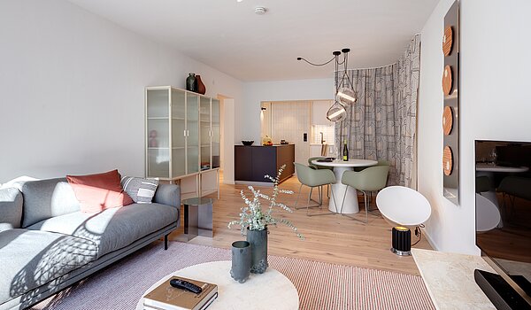 Lapos a  címen 2 Szobák | München-Isarvorstadt | 70459 | Stilvolle Einrichtung