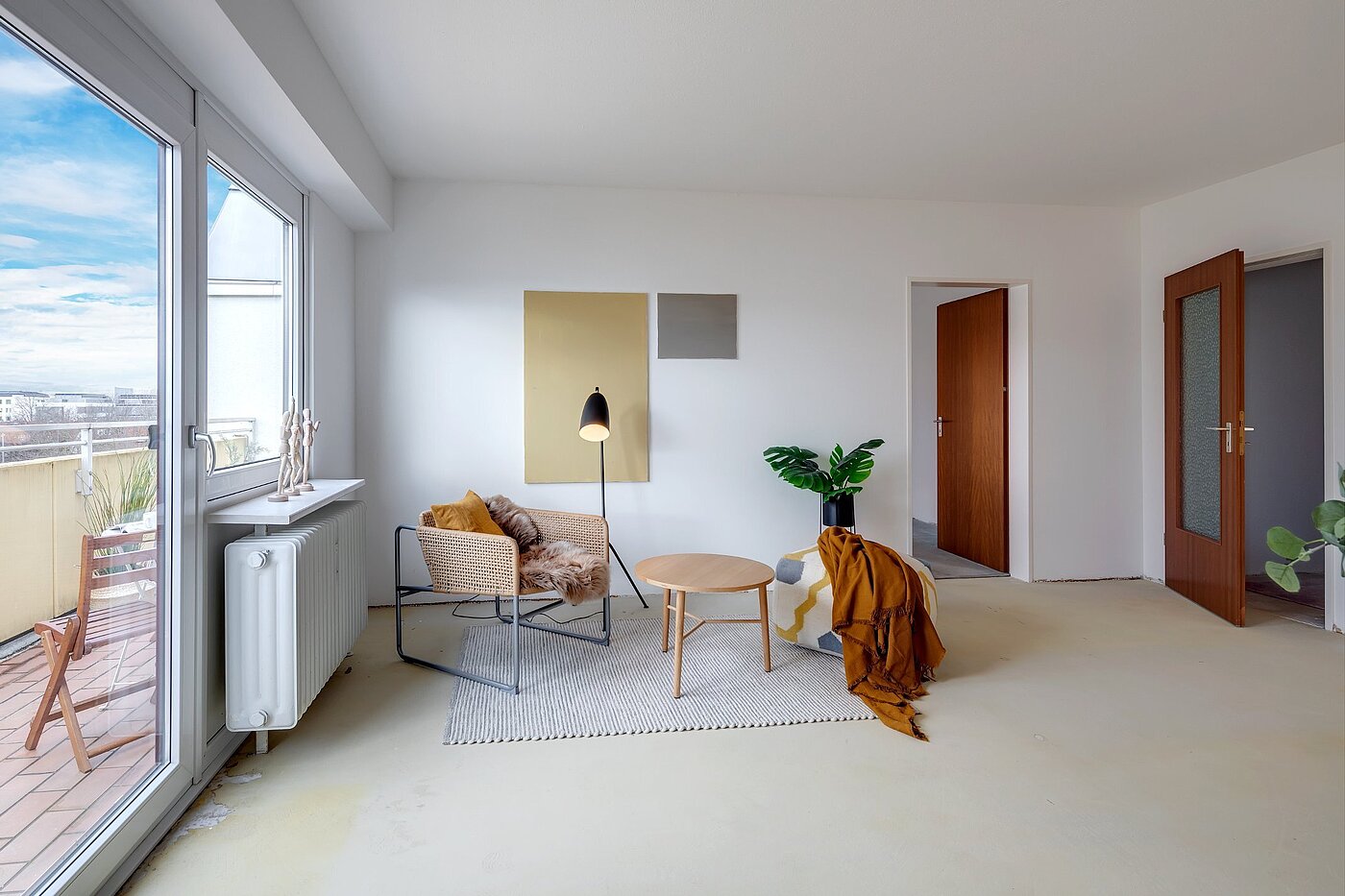 Flad med 2 Værelser | 2002ML7 | Wohnzimmer