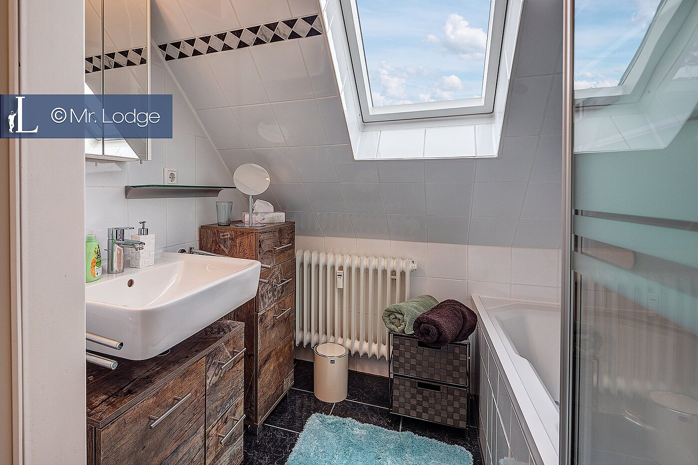 Loftslejlighed med 3 Værelser | München-Hasenbergl | 1803D9 | ...mit Duschwanne