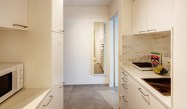 Düz ile 1 Oda | München-Milbertshofen | 704371 | Apartmentküche...