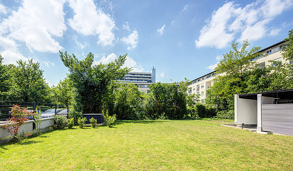 Lapos a  címen 2 Szobák | München-Sendling-Westpark | 70413 | Gemeinsamer Garten