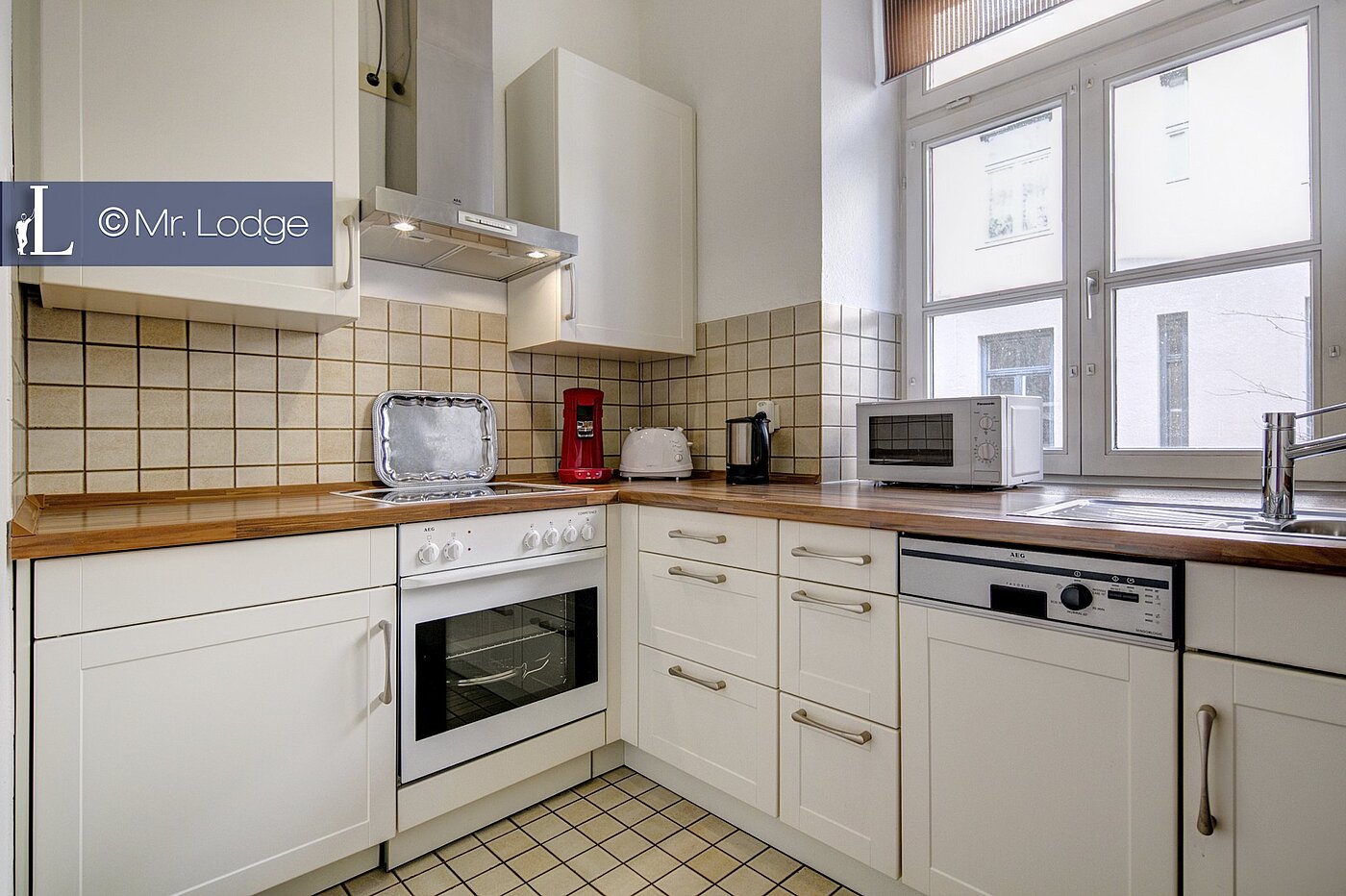 apartamento em prédio com 2 Zimmern | München-Schwabing | 1609ML_5 | Küchenzeile
