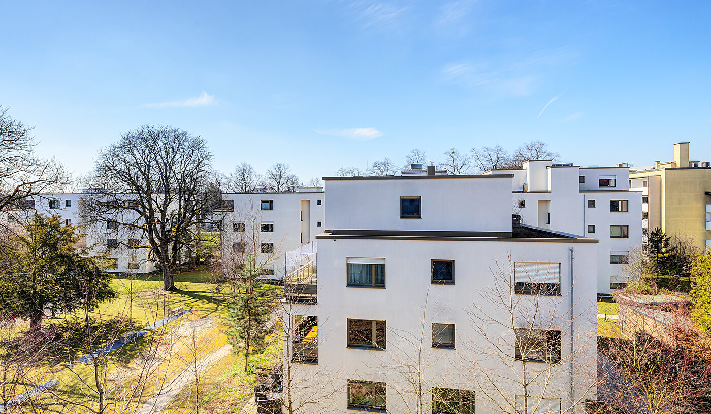 Apartment 와 함께 1 방 | München-Ramersdorf | 70415 | Blick vom Balkon