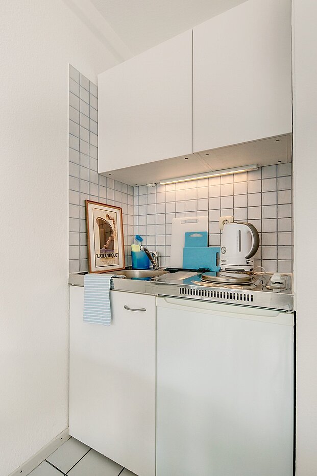 Flad med 1 Værelse | München-Maxvorstadt | 2105ML7 | integrierte Apartmentküche