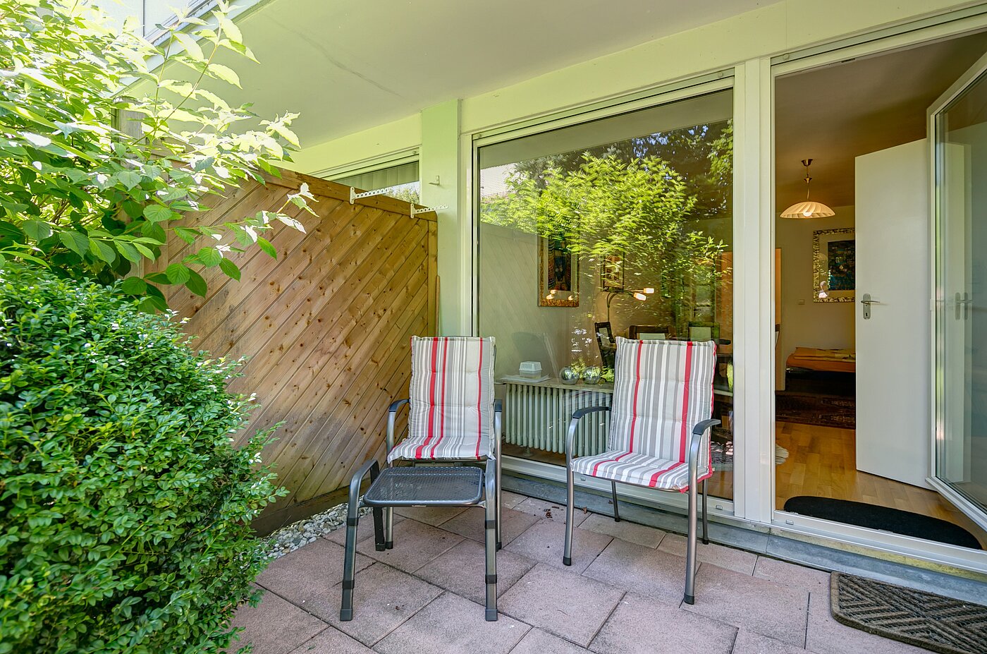 Apartment med 1 Værelse | München-Schwabing | 70257 | Einladende Terrasse