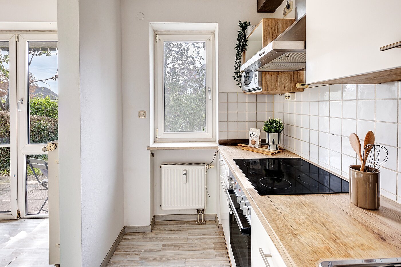 Ισόγειο διαμέρισμα με 1.5 Δωμάτια | München-Aubing | 70000 | Küche mit Fenster...