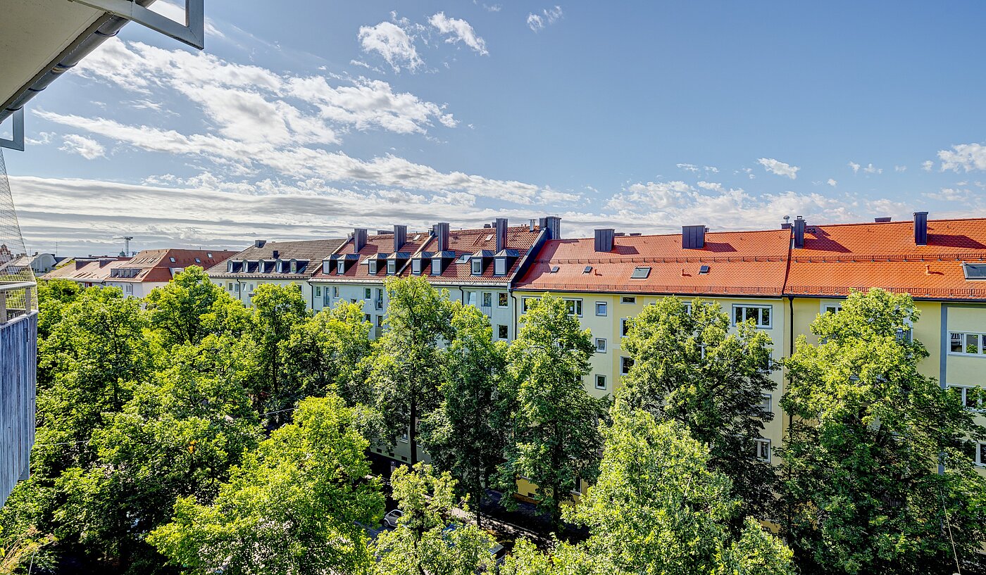 Apartment 와 함께 1 방 | München-Schwabing | 70198 | Ausblick und...