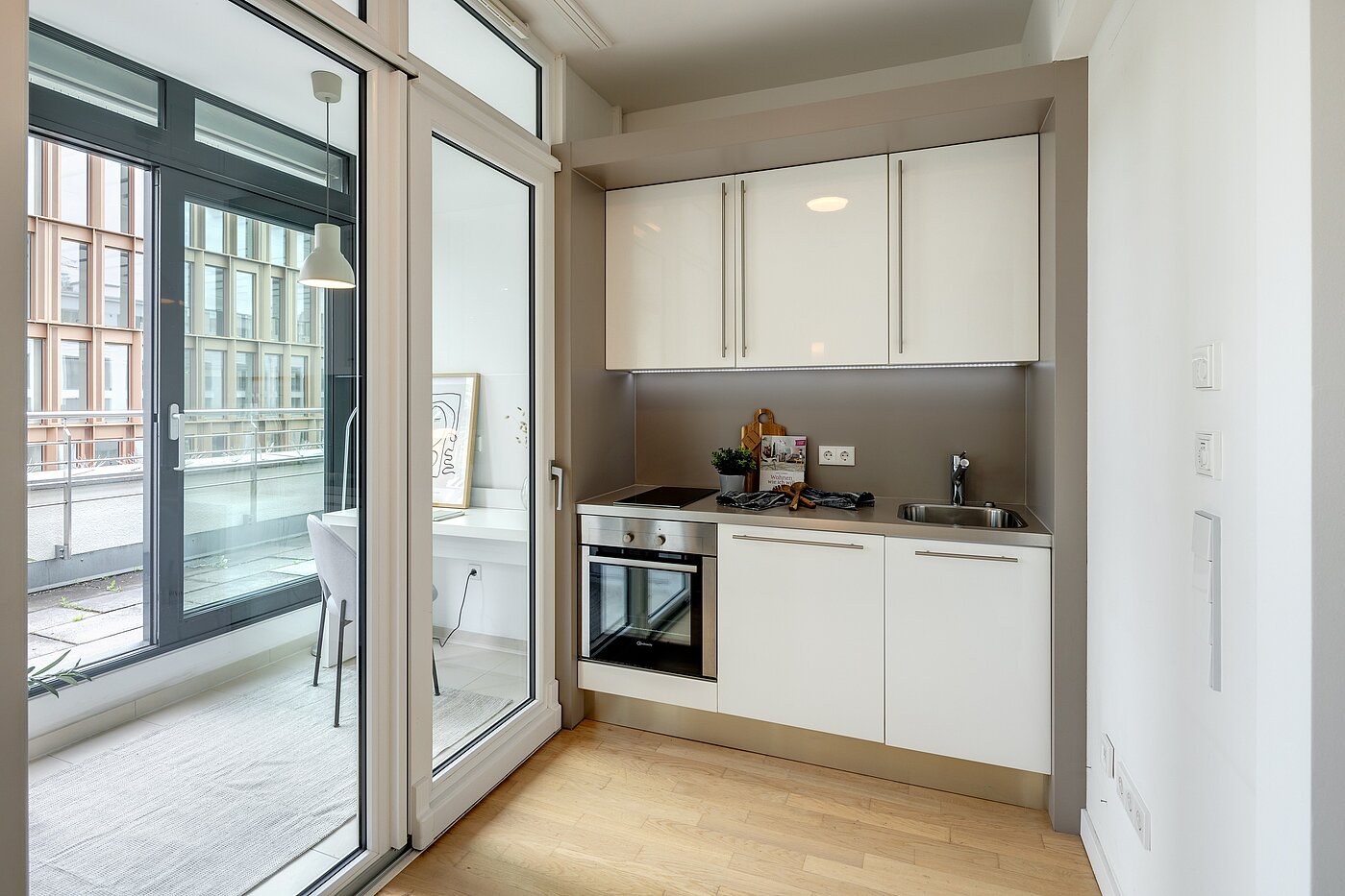 Apartment med 1.5 Rum | München-Bogenhausen | 70233 | Raffiniert integrierte...