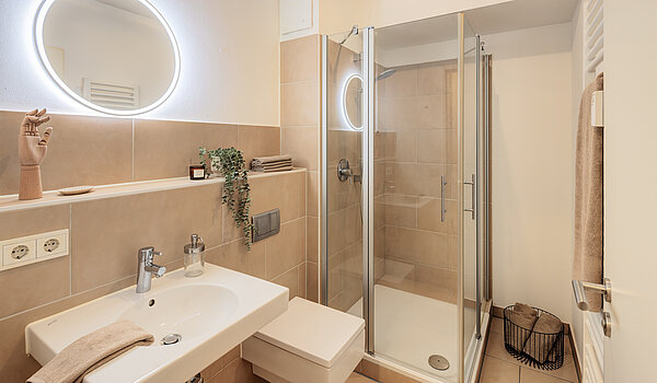 Apartment a  címen 1 Szoba | München-Ramersdorf | 70415 | Badezimmer