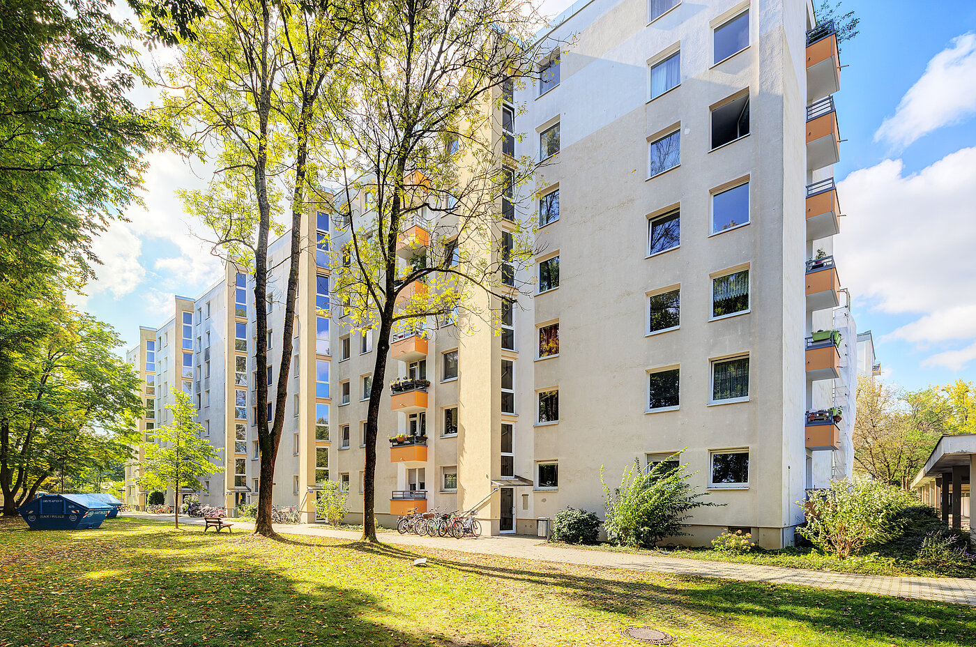 Ploché s 2 Pokoje | München-Bogenhausen | 70287 | Ansicht Eingangsseite