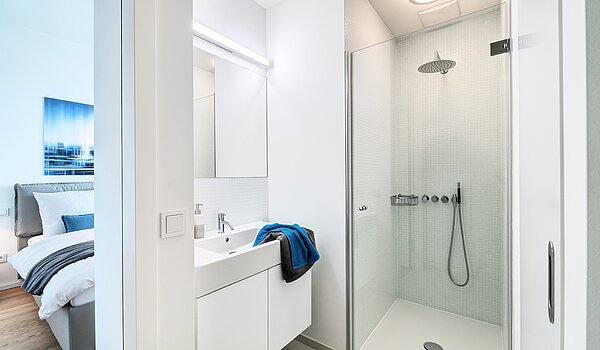 Apartment a  címen 1.5 Szobák | München-Neuhausen | 703131 | Modernes Duschbad...