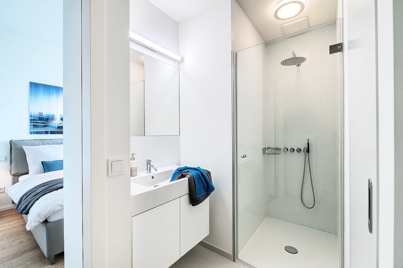 Apartment s spletno stranjo . 1.5 Sobe | München-Neuhausen | 703131 | Modernes Duschbad...