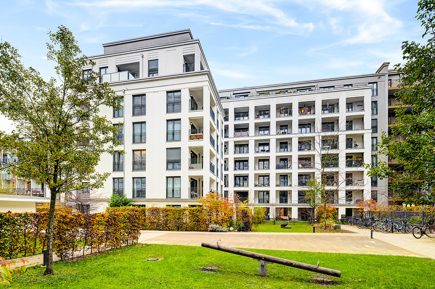 Płaski z 2 Pokoje | München-Bogenhausen | 70160 | Innenhof