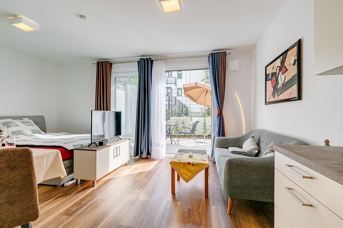 Апартамент на партерния етаж с 1 Стая | München-Milbertshofen | 2202ML8