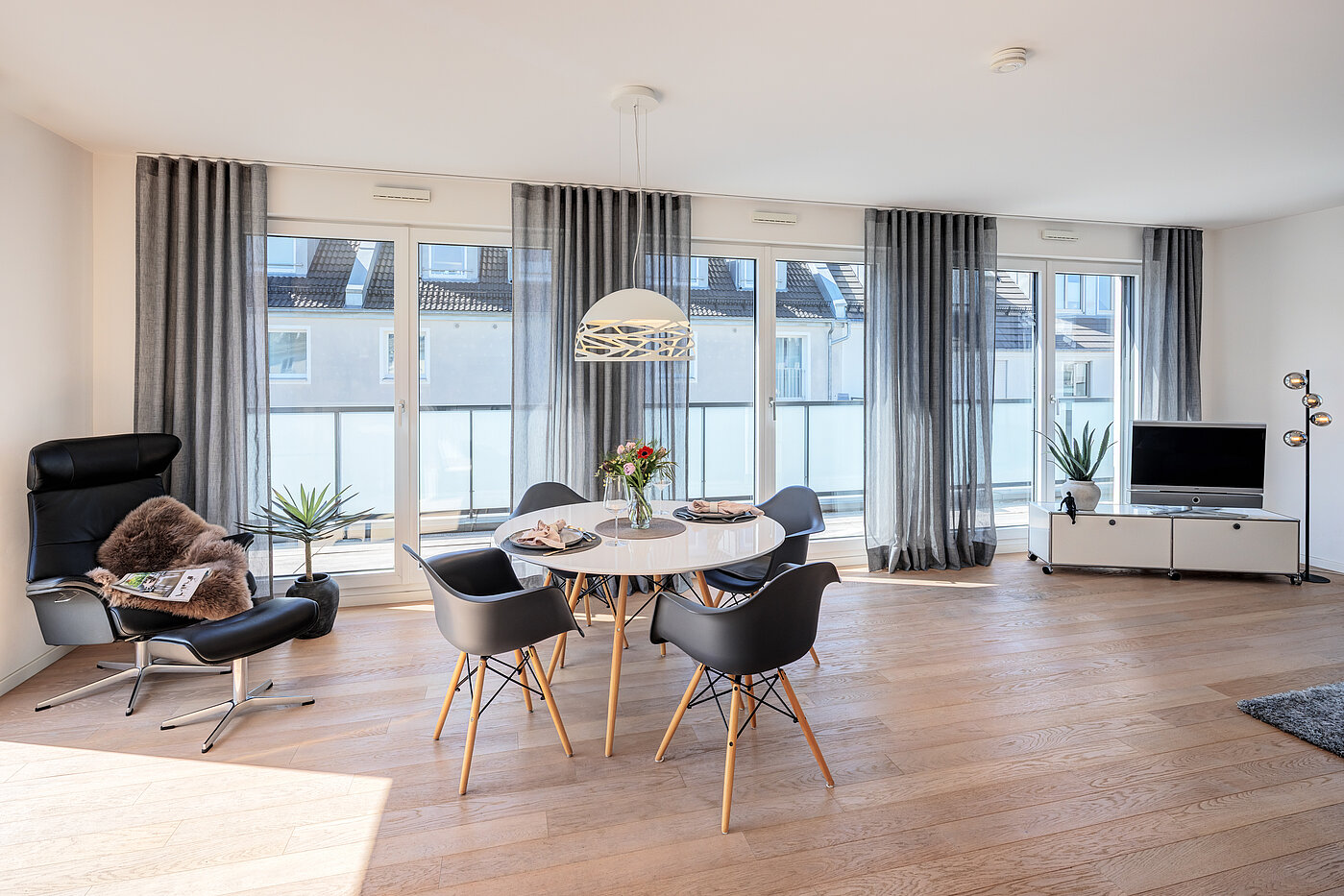 Penthouse med 2 Værelser | München-Bogenhausen | 70385 | ...Essbereich...