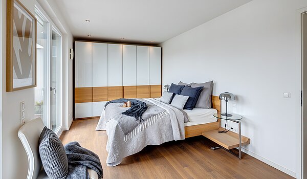 Penthouse a  címen 3.5 Szobák | München-Oberföhring | 70237 | Schlafzimmer mit...