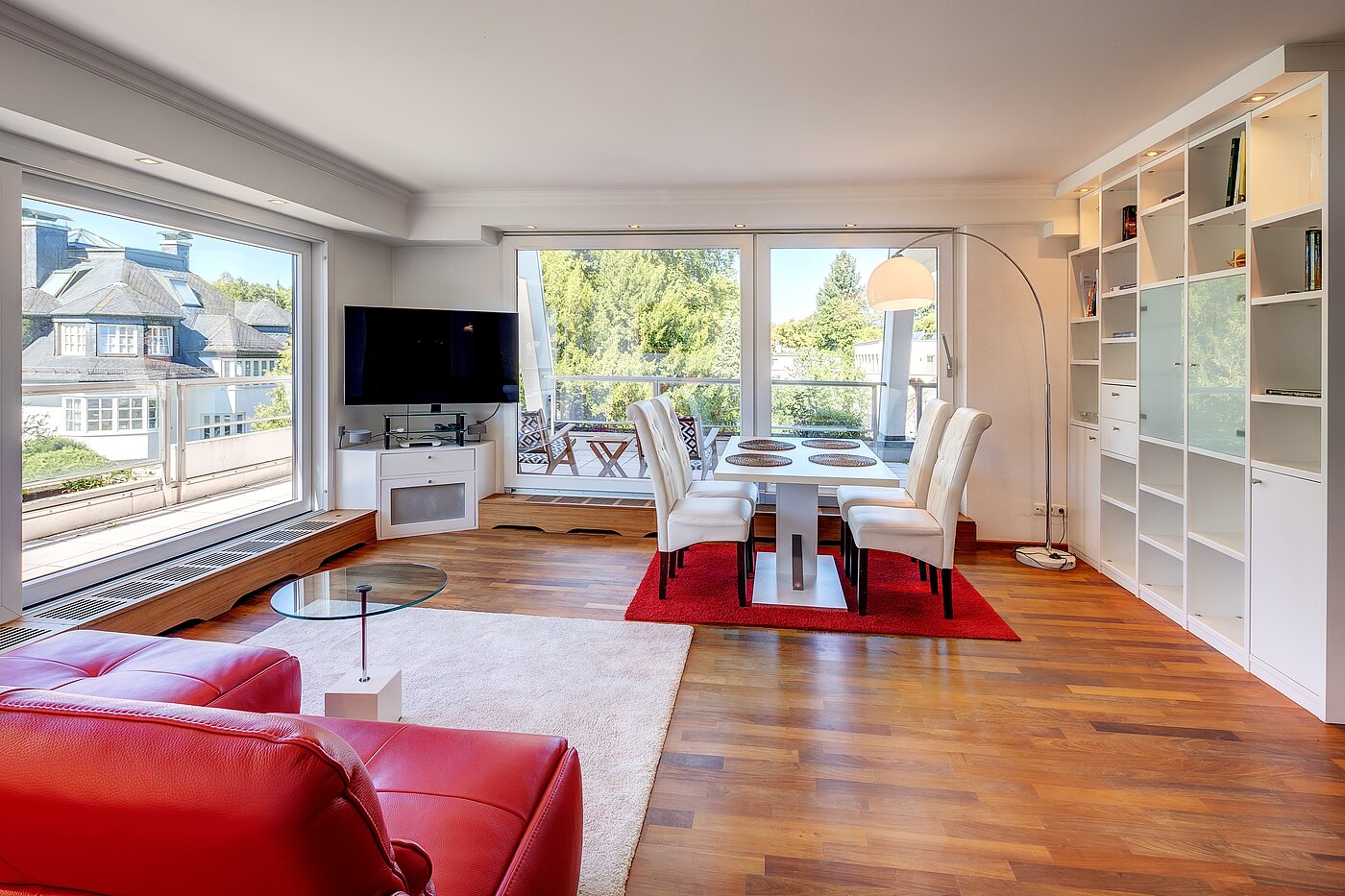 Penthouse с 2.5 Стаи | München-Harlaching | 702581 | Wohn- und Essbereich