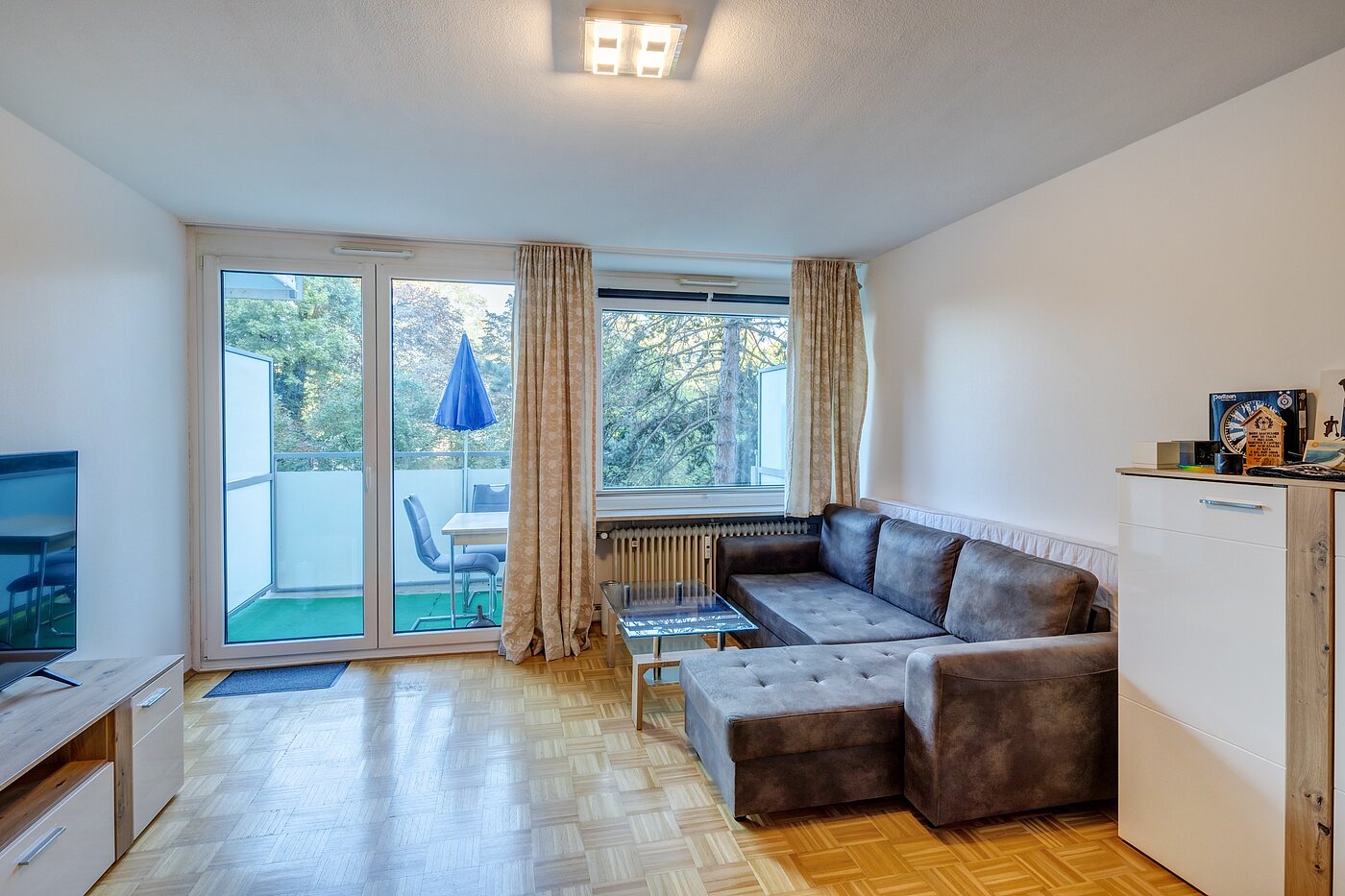 Плоский з 1 Кімната | München-Bogenhausen | 70264 | Wohnzimmer...