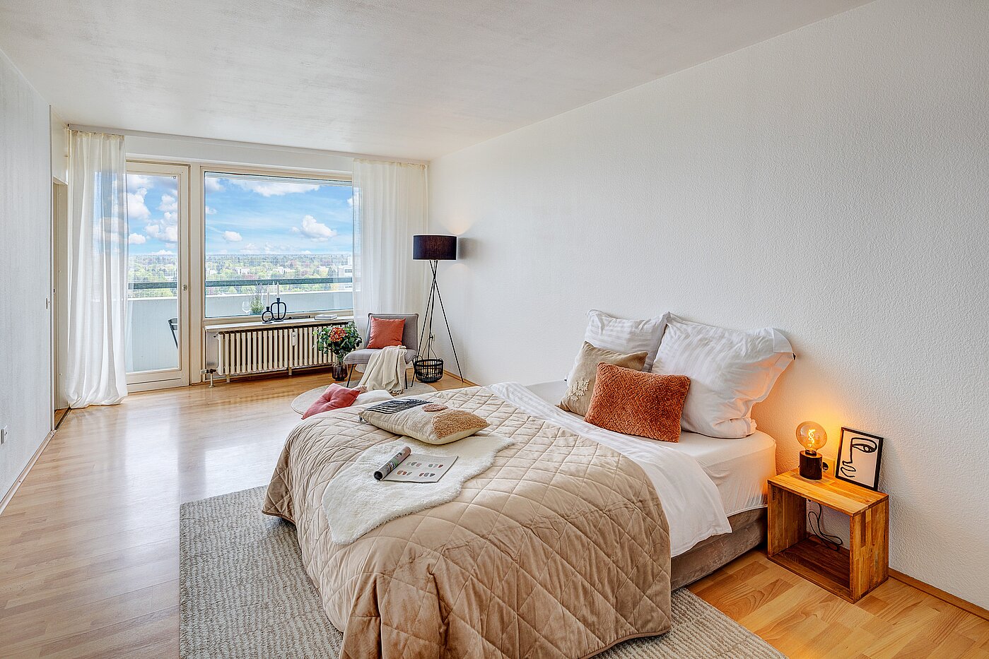 Плосък с 1 Стая | München-Solln | 2201ML92 | Blick in den Wohnraum