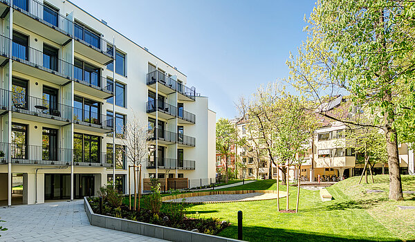 Apartment with 1.5 room | München-Bogenhausen | 702971 | Gartenansicht