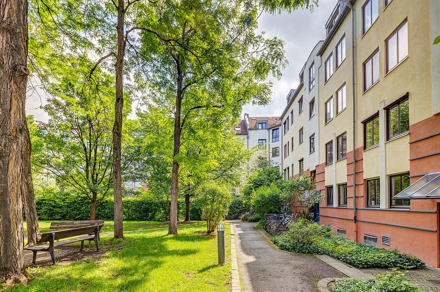 Επίπεδη με 2 Δωμάτια | München-Schwabing | 2205ML62 | ...mit Fahrradabstellmöglichkeiten...