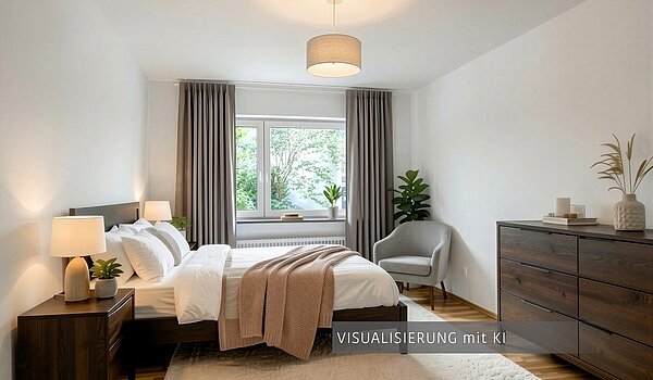 piso superior com 2.5 Zimmern | München-Schwabing | 70441 | Visualisierung mit KI