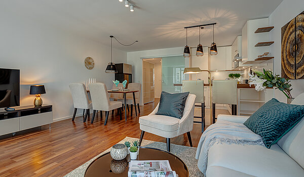 Plat cu 2 Camere | München-Schwabing | 70434 | Exklusiv und...