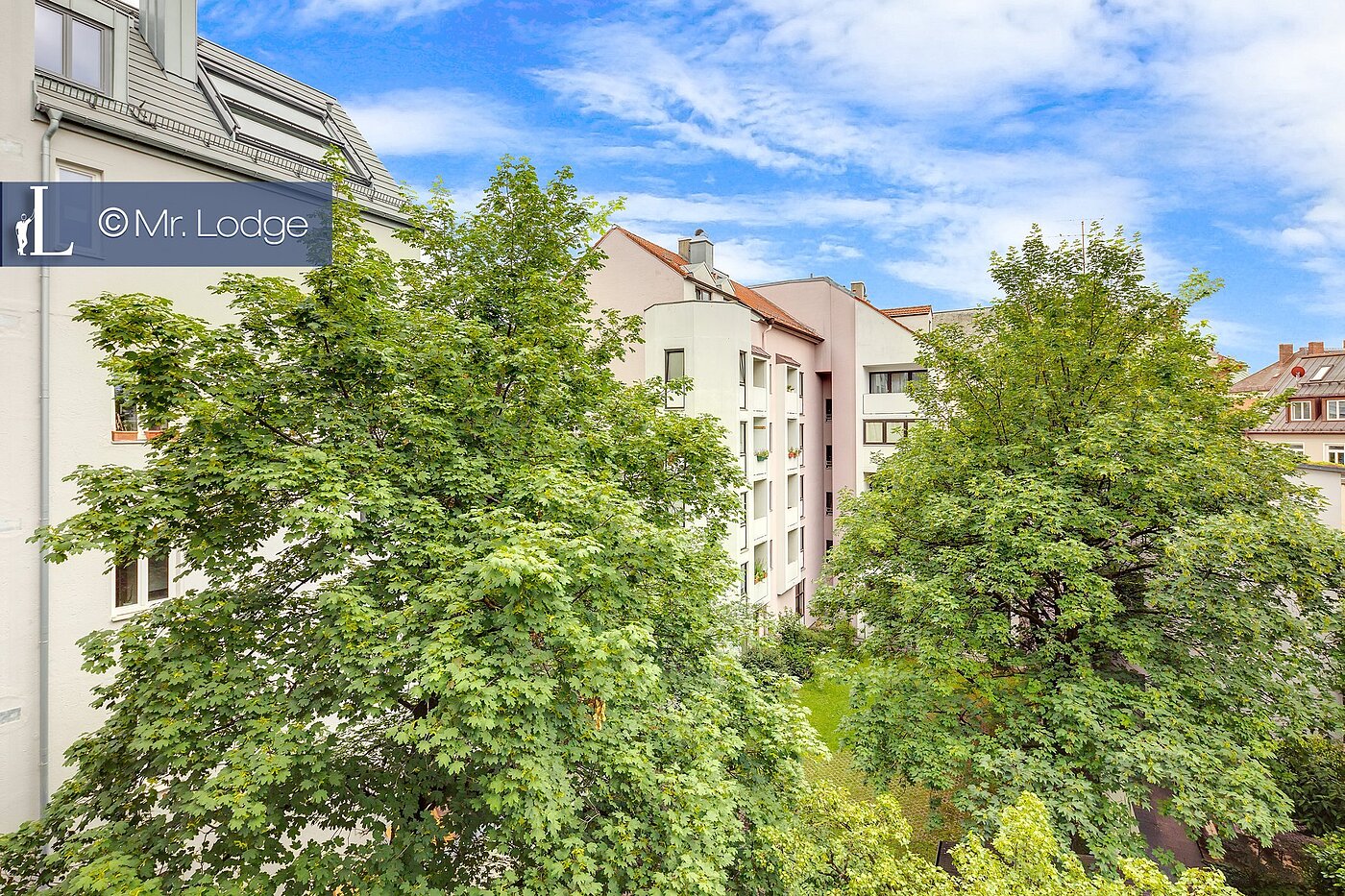 Lapos a  címen 3 Szobák | München-Ludwigsvorstadt | 1806ML1 | Begrünter Innenhof