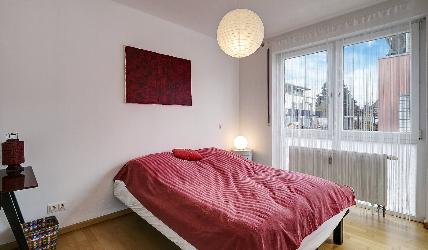 Плосък с 2 Стаи | Haar | 2007ML7 | Geräumiges Schlafzimmer