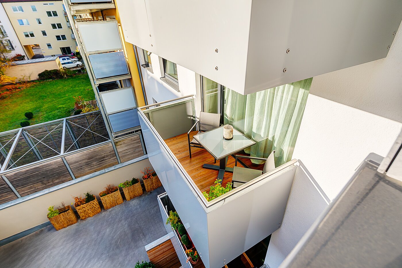 apartamento em prédio com 3 Zimmern | München-Schwabing | 1511ML1 | Balkon