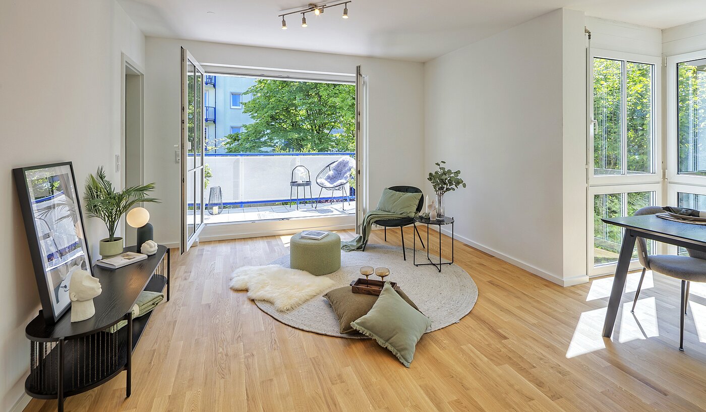 플랫 와 함께 2 객실 | München-Laim | 70226 | ...-Bereich mit...