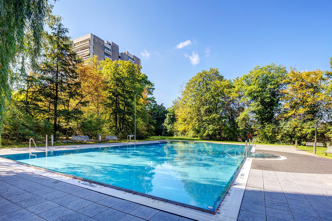 플랫 와 함께 1 방 | München-Solln | 700901 | ...Schwimmbad