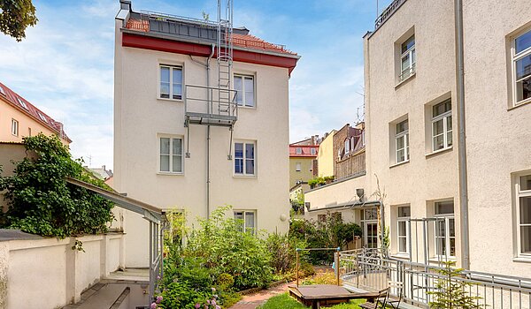다락방 평면 와 함께 1 방 | München-Sendling | 700402 | Ansicht Rückgebäude