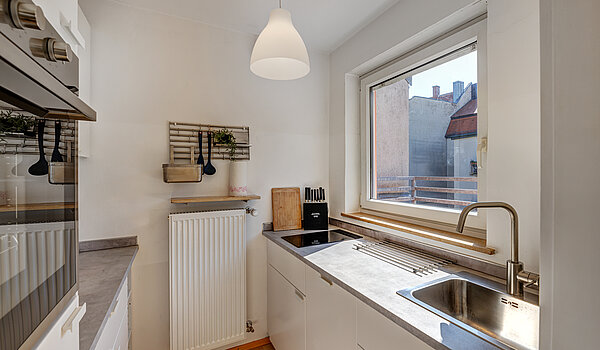 Επίπεδη με 1 Δωμάτιο | München-Schwabing | 70449 | Separate Küche mit ...