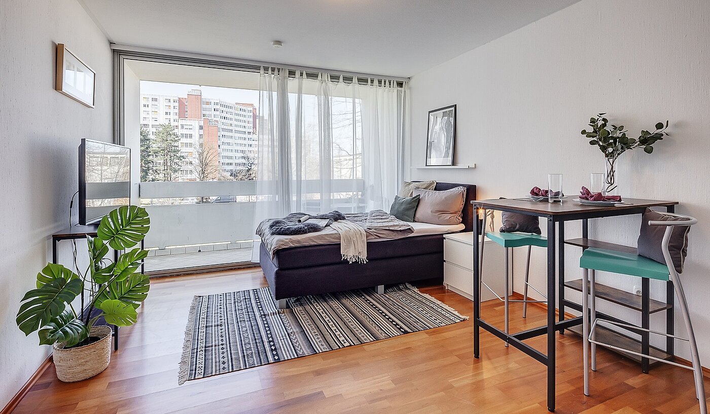 Ploché s 1 Pokoj | München-Bogenhausen | 2103ML6 | Ein Traumapartment für Sie